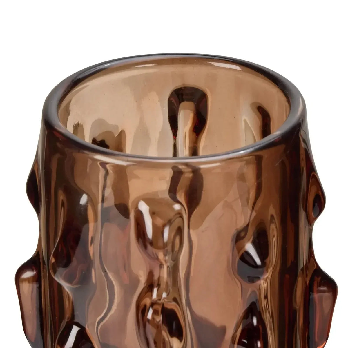Albion Vase Amber