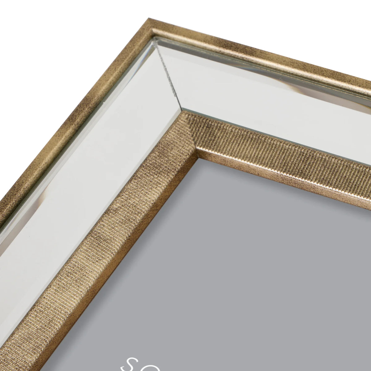Mirror Photo Frame Gold