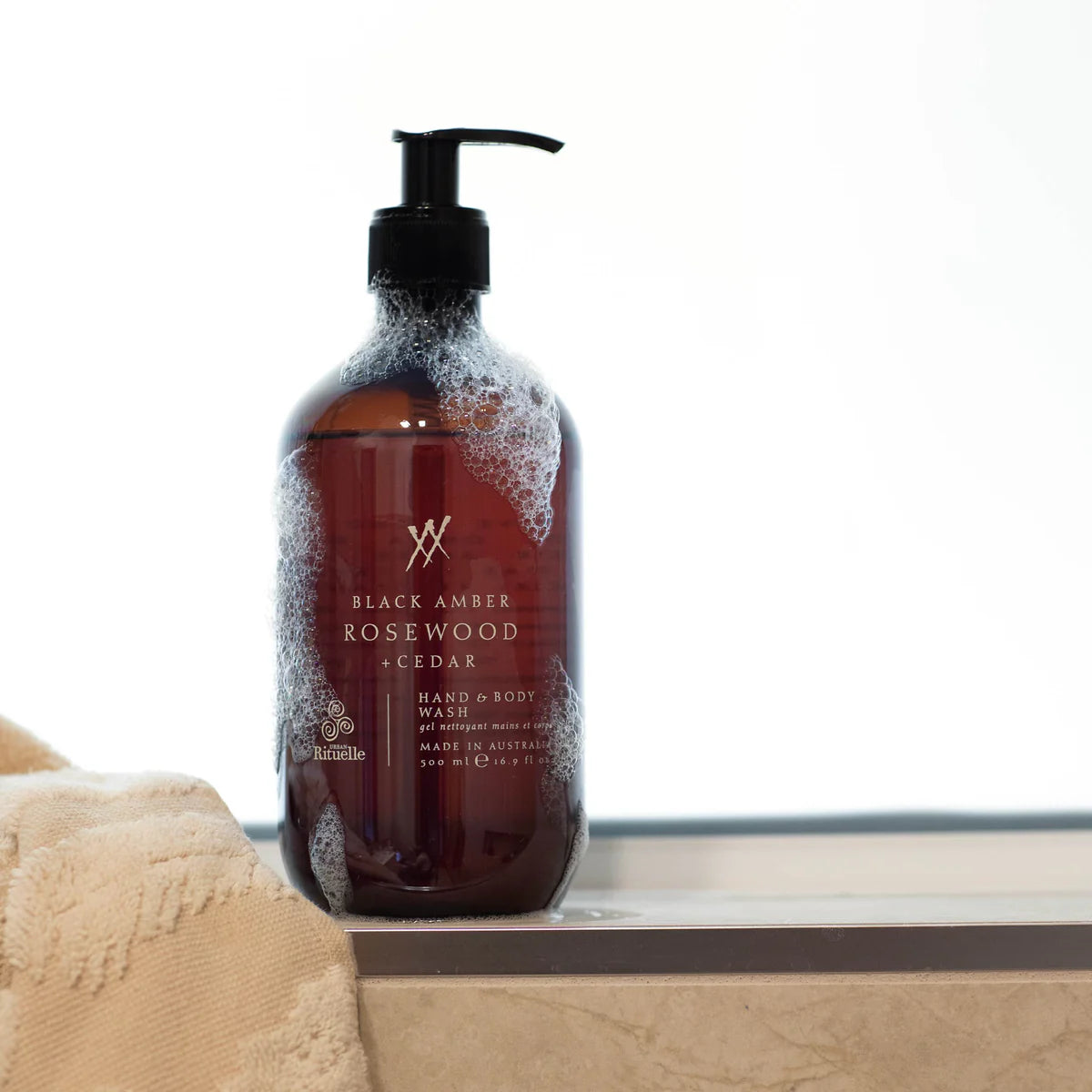 Black Amber Hand and Body Wash