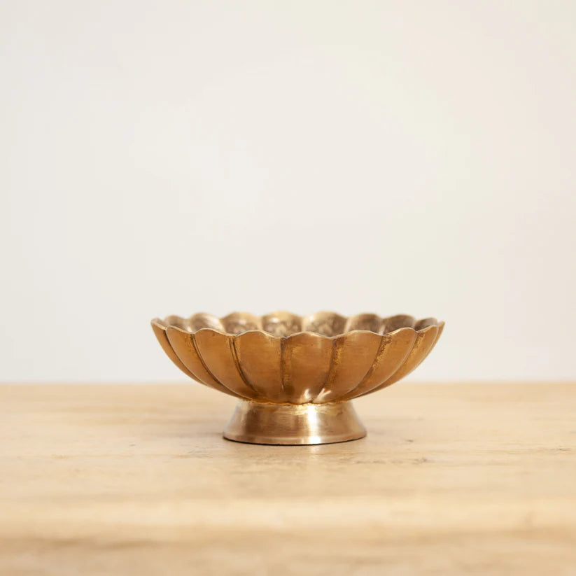 Clover Brass Dish