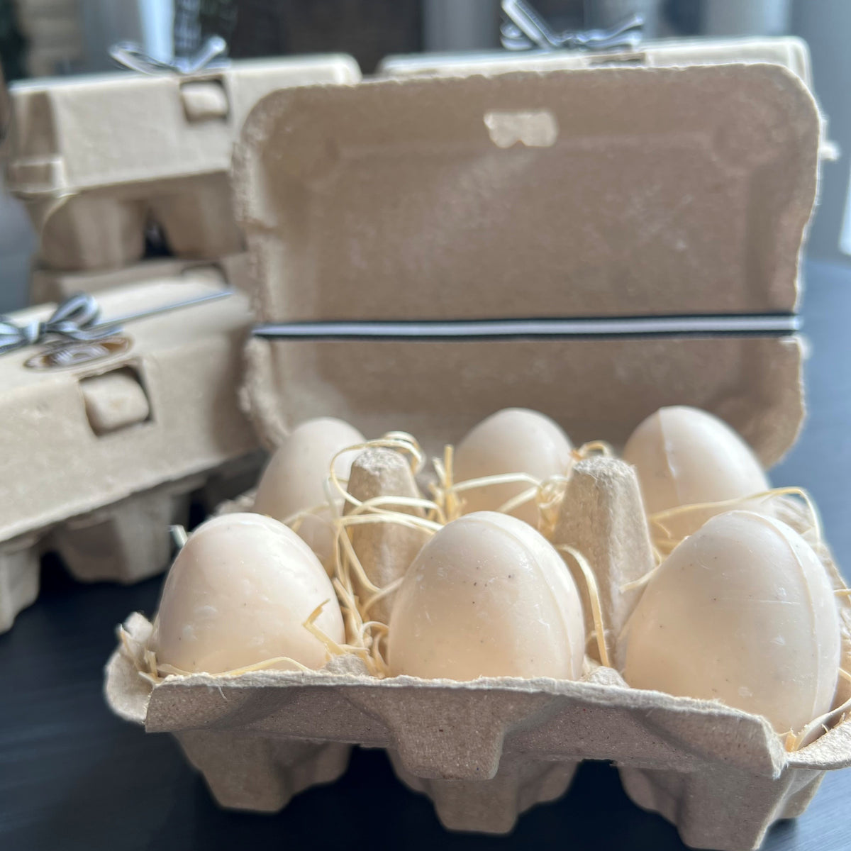 French Triple Milled Egg Soaps