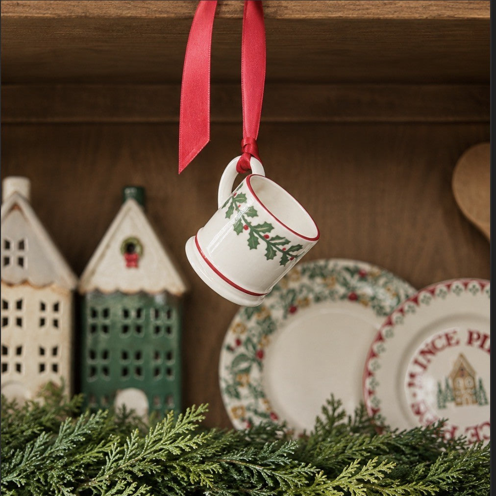 Emma Bridgewater Holly Tiny Mug