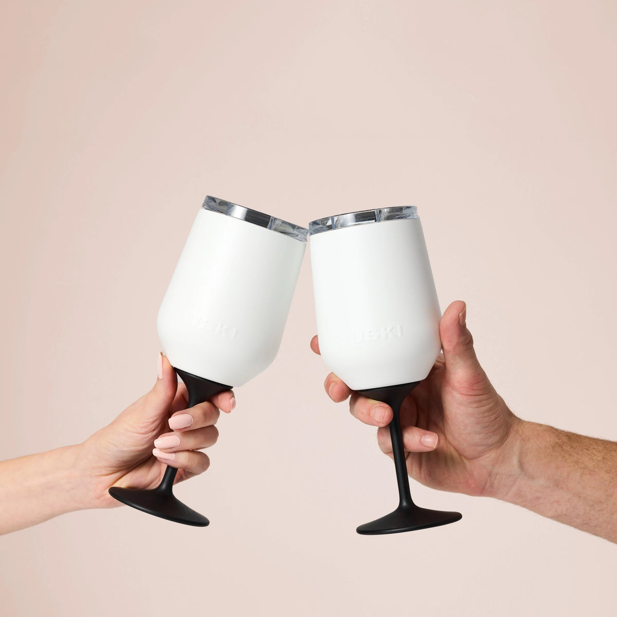Huski Wine Tumbler - White