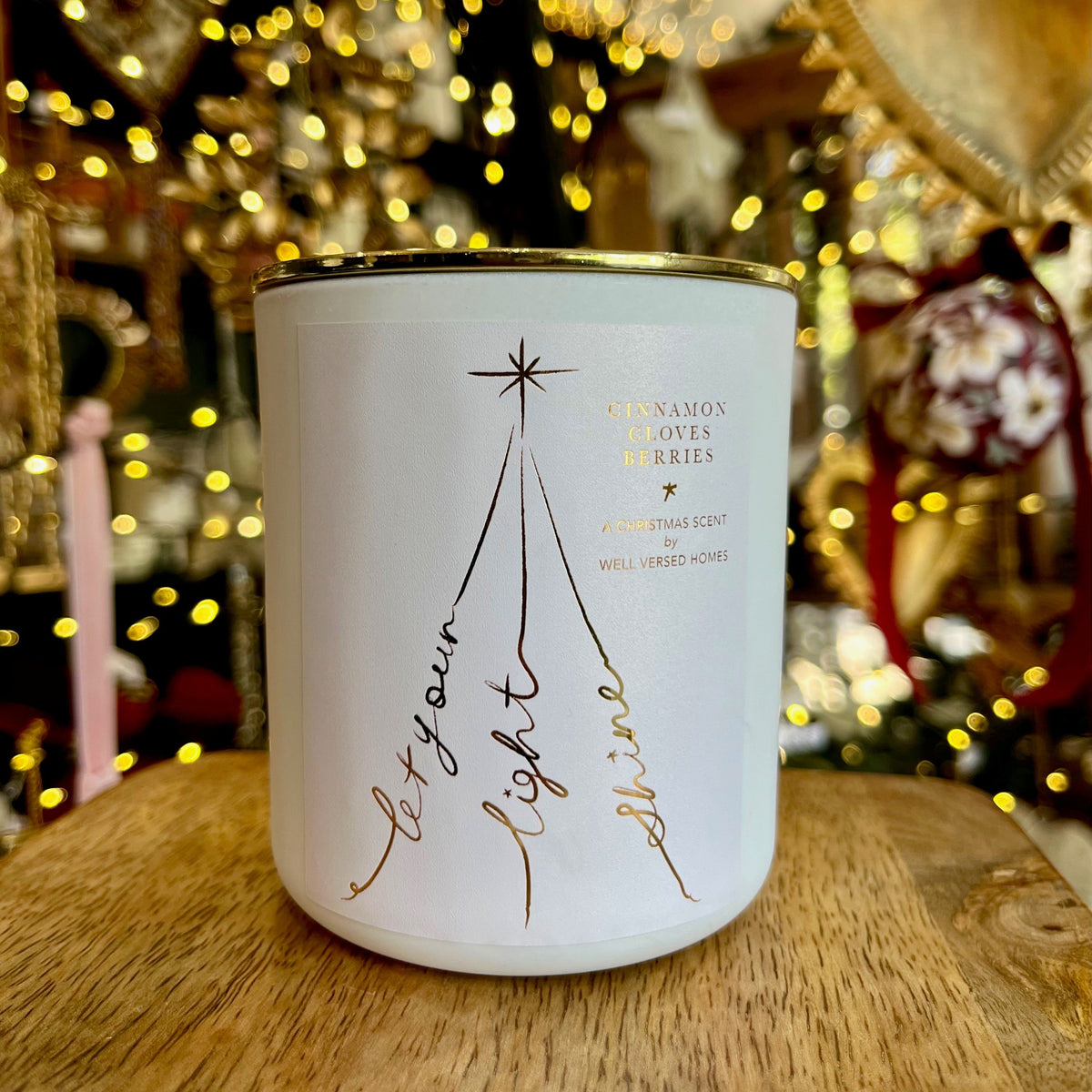 Let Your Light Shine Candle