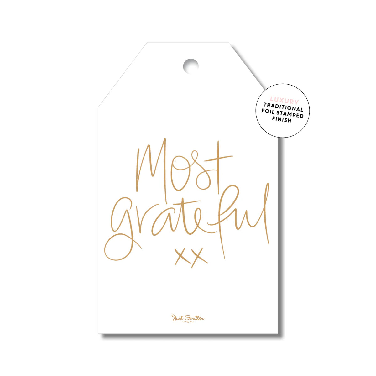 Most Grateful Gift Tag