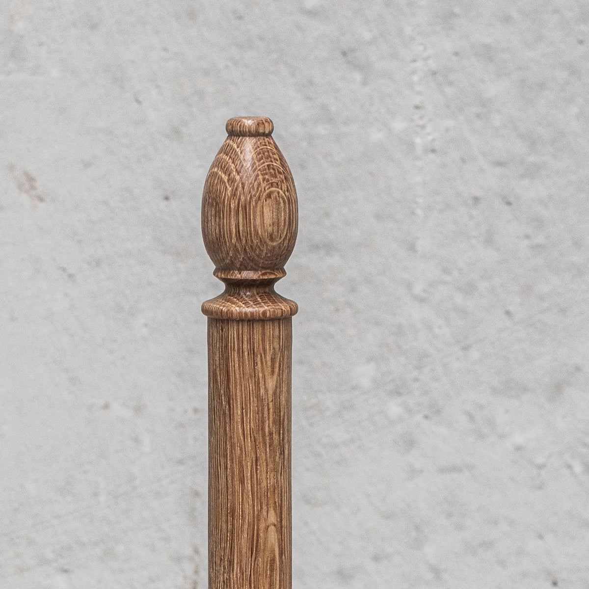 Oak Paper Towel Holder