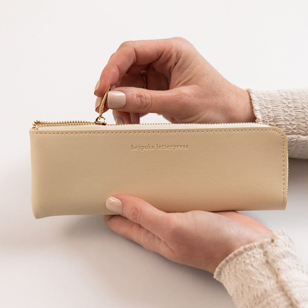 Pencil Case - Ivory
