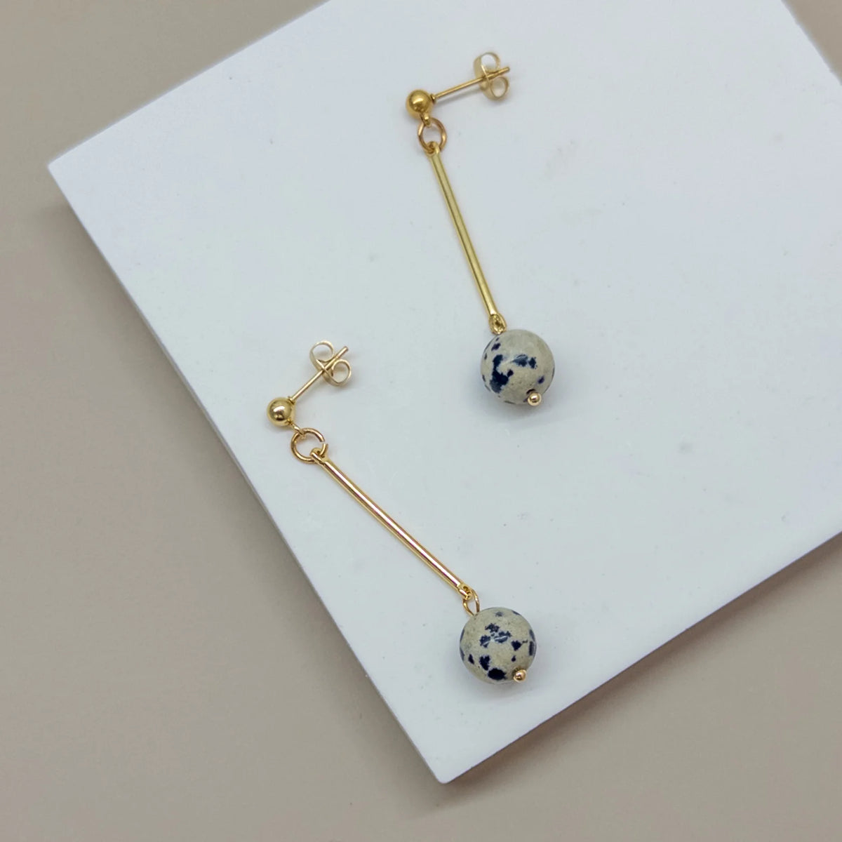 Pendulum Drop - Dalmation Jasper