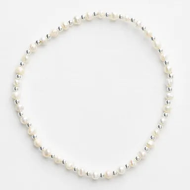 Pipi Pearl Bracelet Silver