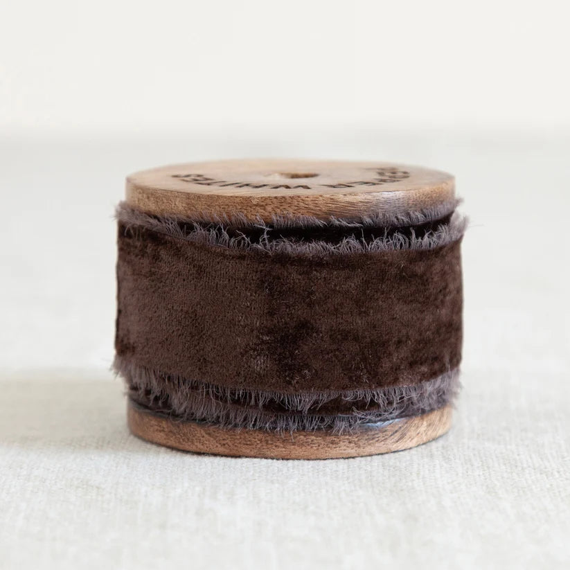 Silk Velvet Ribbon Acorn