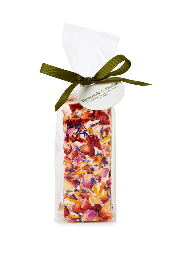 Strawberry, Elderflower & Belgian White Chocolate Nougat