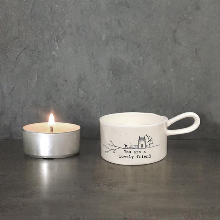 Tealight with handle