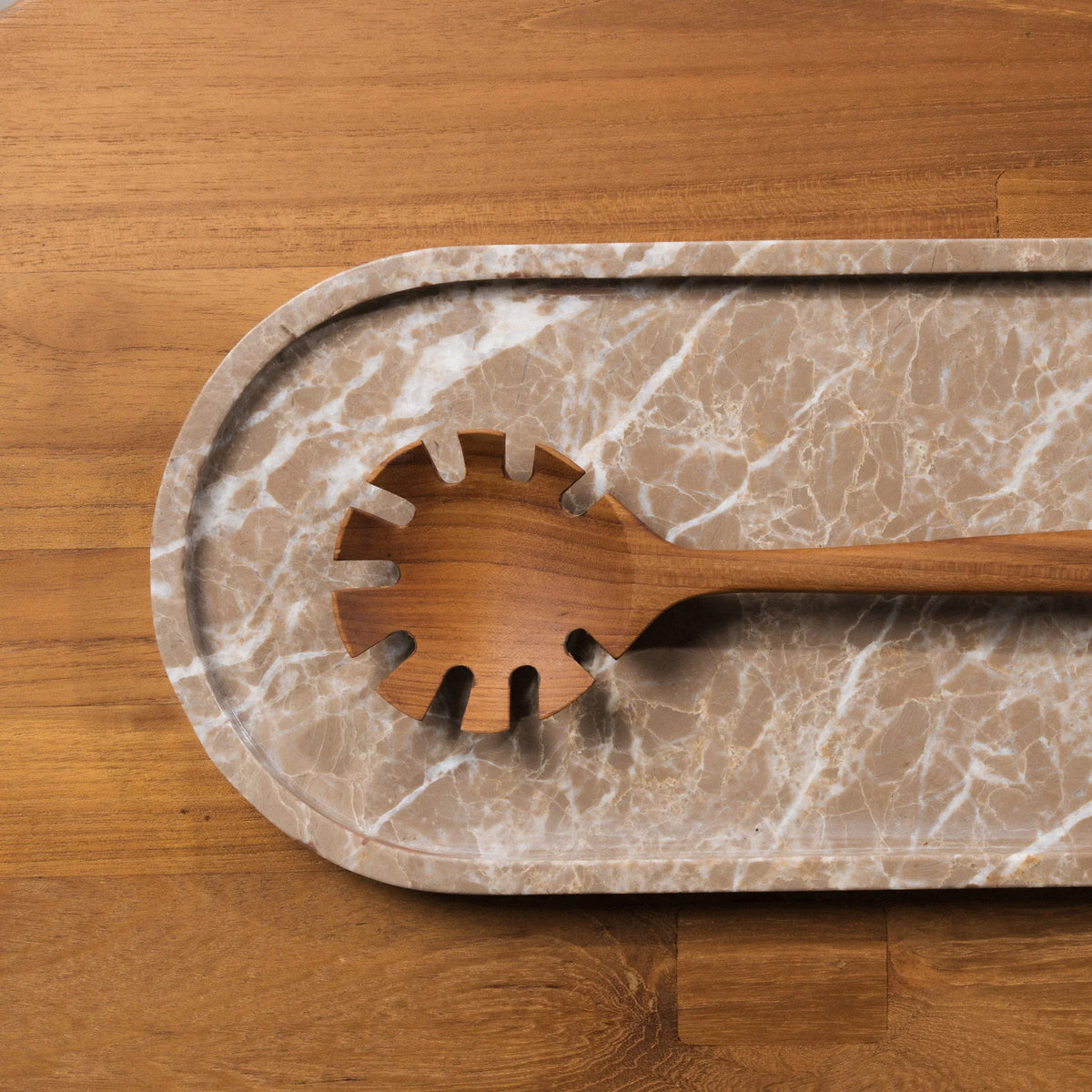 Timber Pasta Spoon
