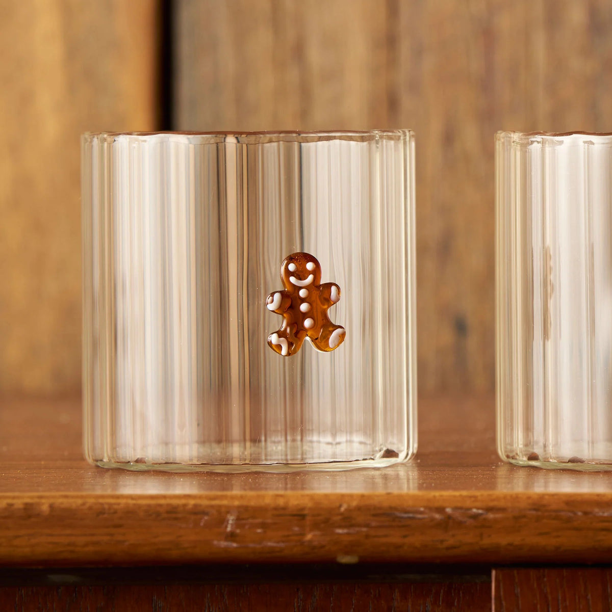 Glass Tumbler Gingerbread