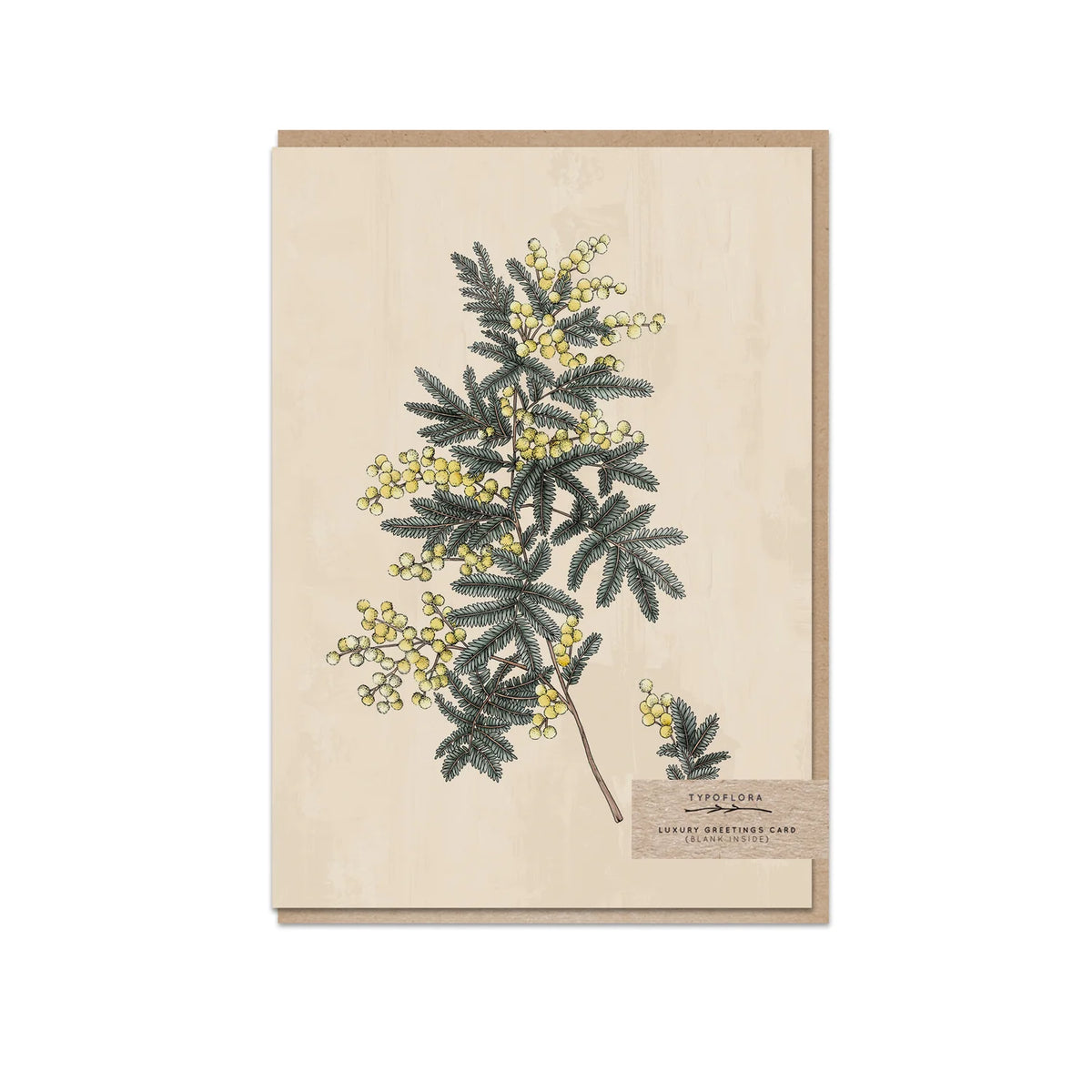 Wattle Greeting Card