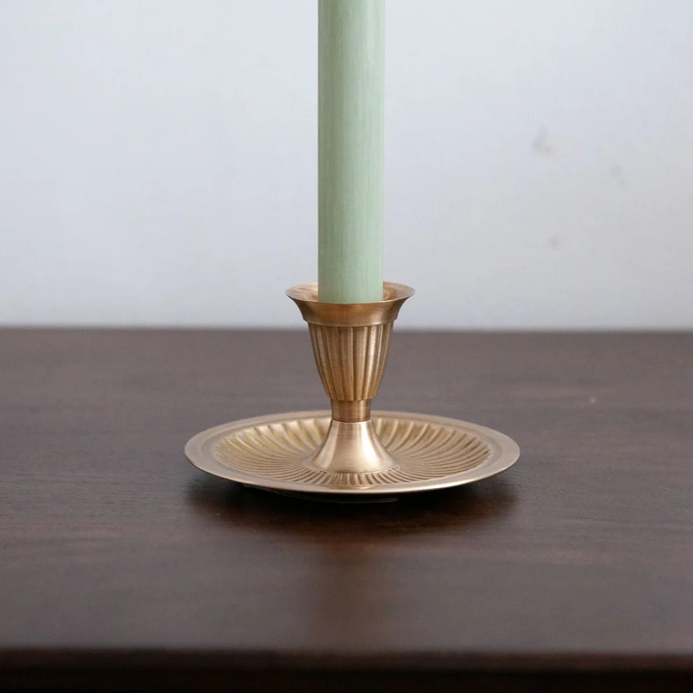 Duchess Brass Candle Holder