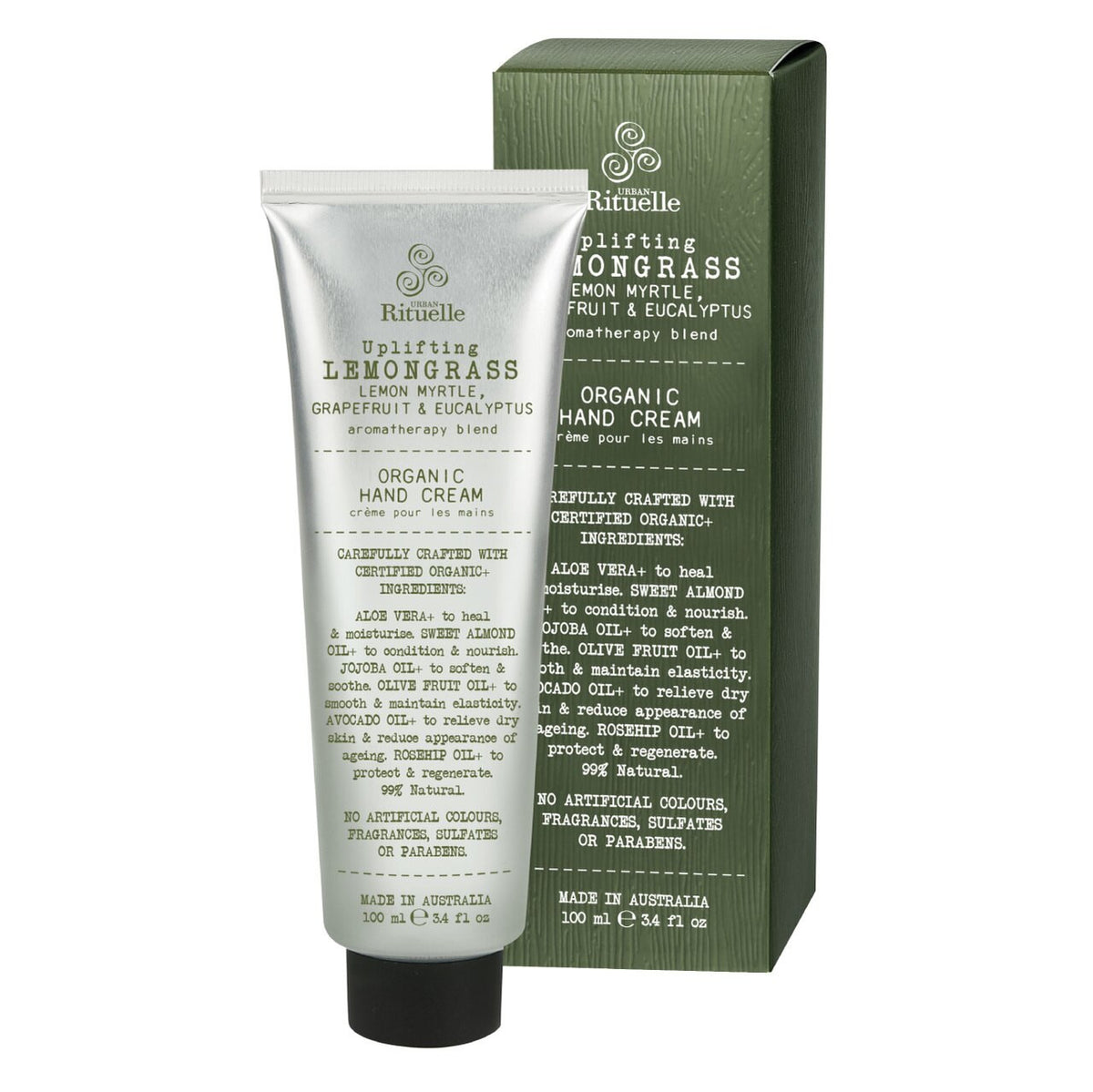 Lemongrass Organic Hand Cream