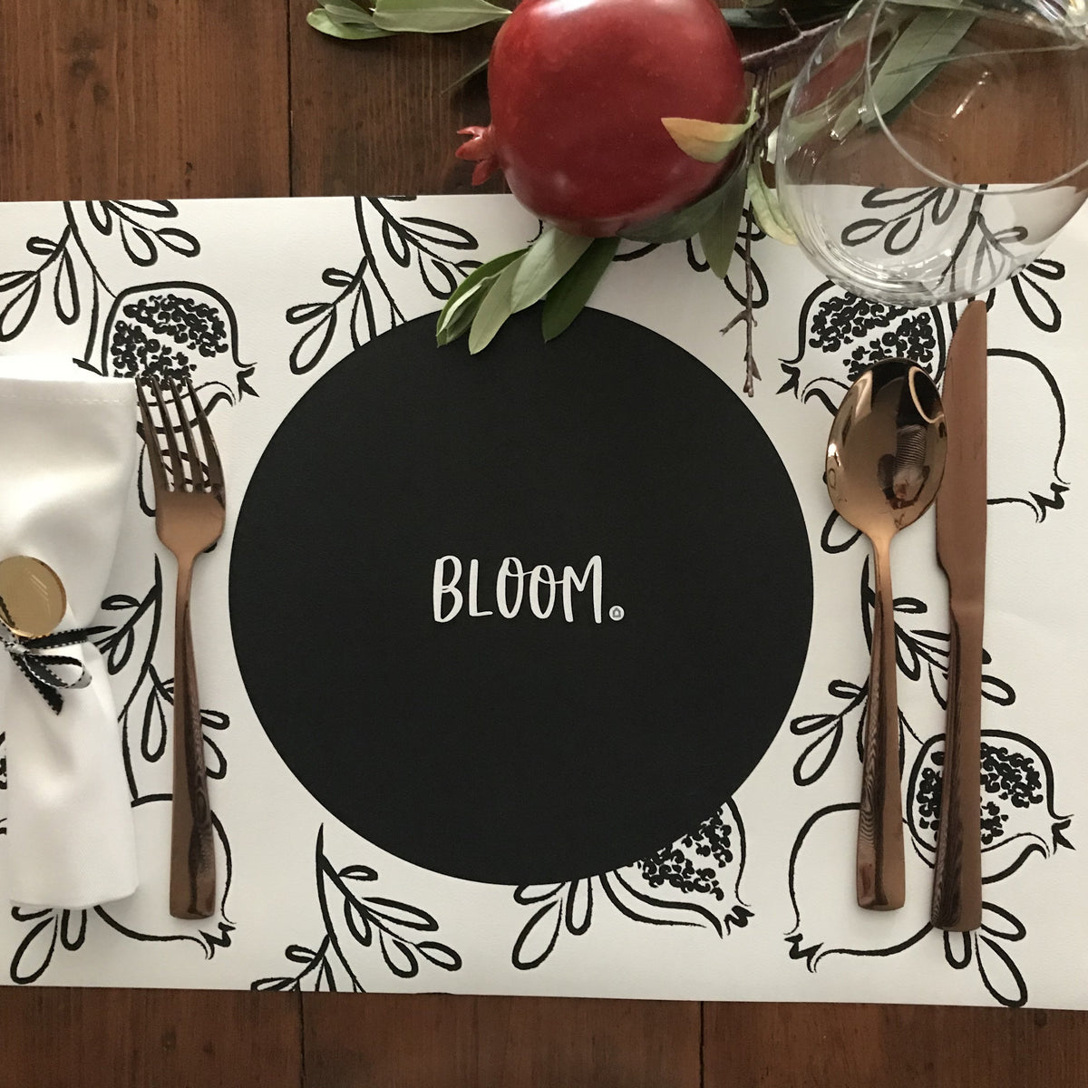 Paper Placemats - Flourish