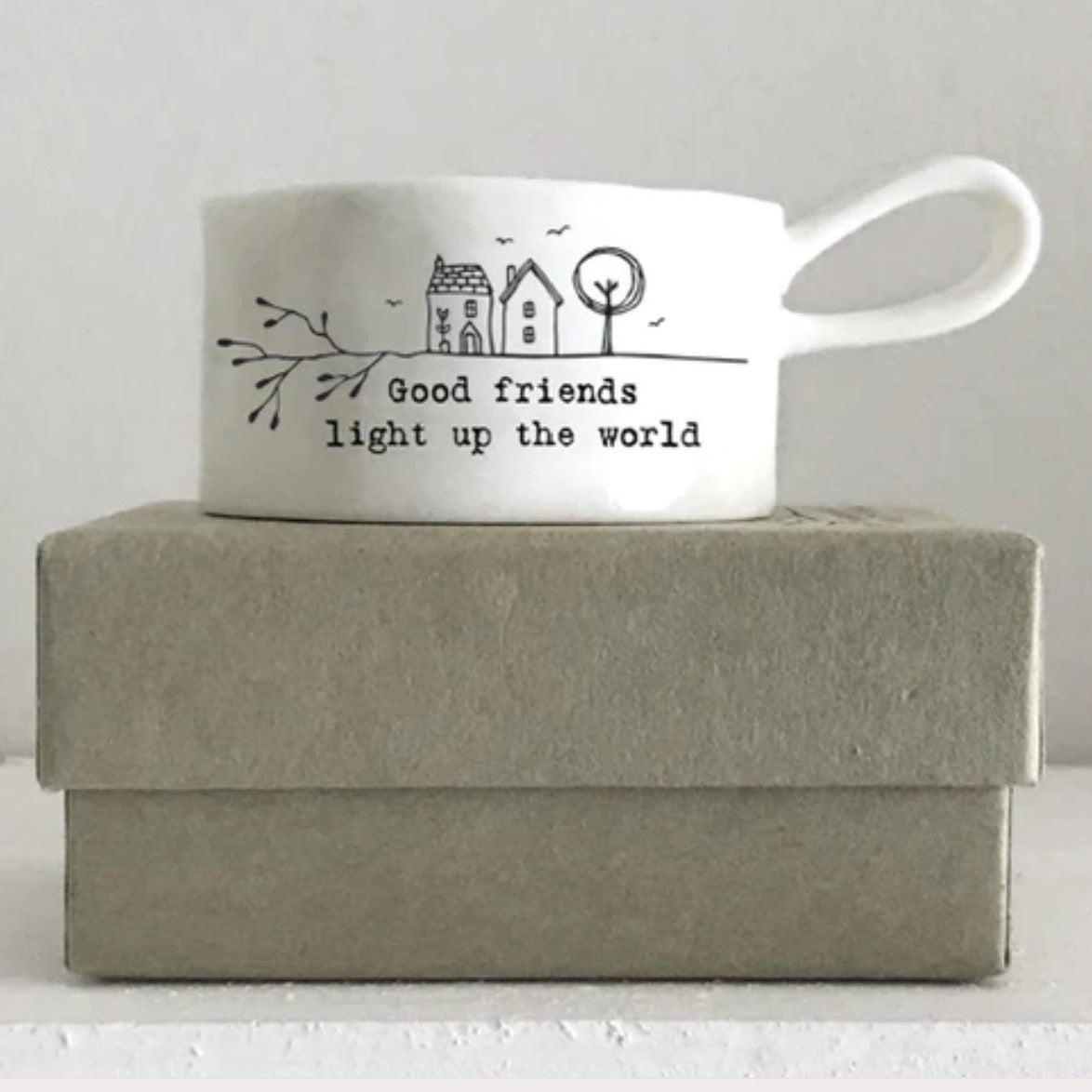 Tealight with handle