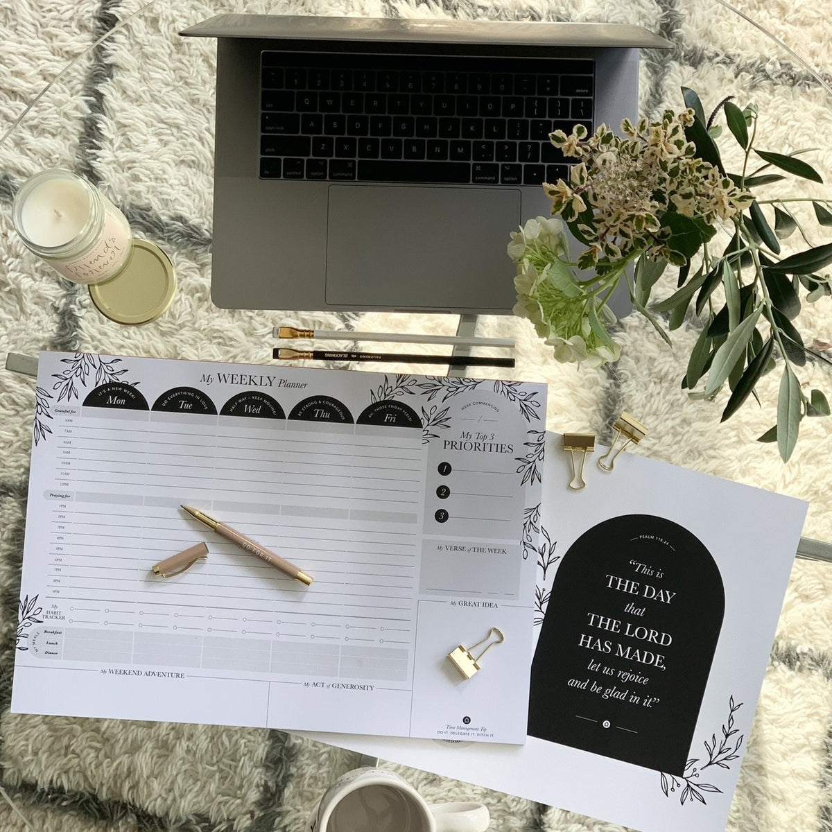 Paper Desk Mat