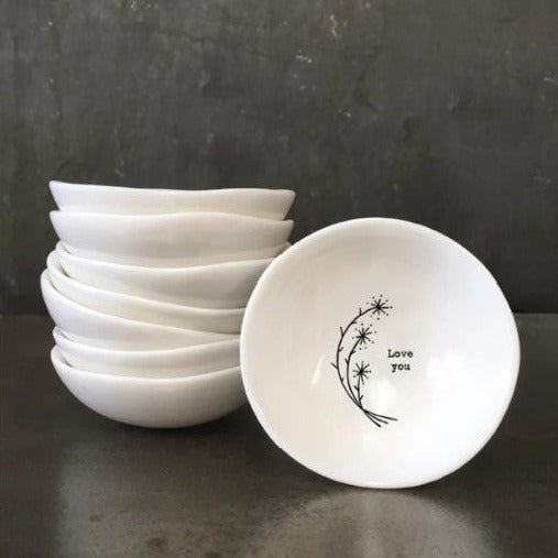 Ceramic Bowl (small) Love you