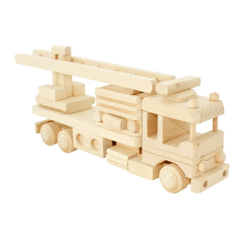 Wooden Fire Truck