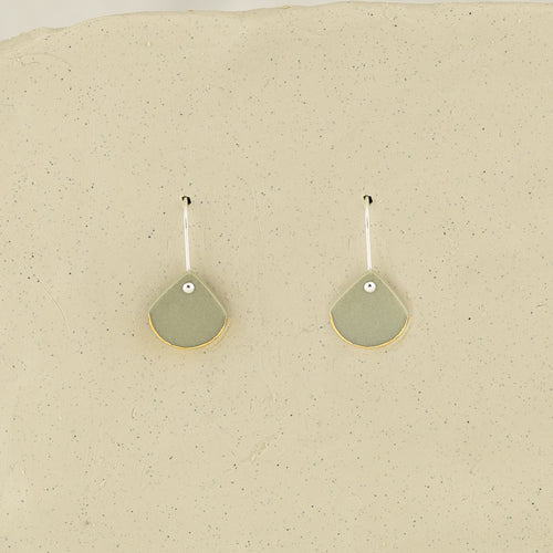 Droplet Earrings Eucalyptus