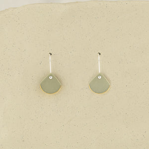 Droplet Earrings Eucalyptus