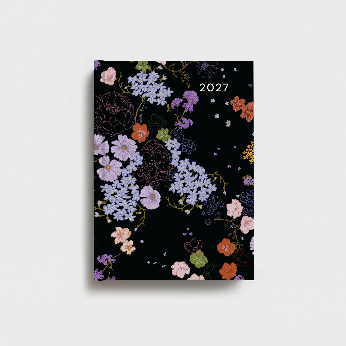 2027 Weekly Diary Afterglow Floral