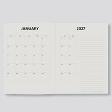 2027 Weekly Diary Afterglow Floral