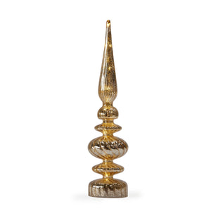Gold LED Glass Finial