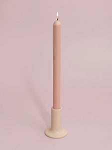 Alabaster Ceramic Candle Holder - Medium