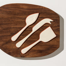 Alder Enamel Cheese Set Cream