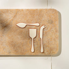 Alder Enamel Cheese Set Cream