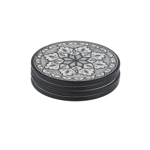 Ceramic Coaster Set - Black