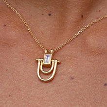 Allegra Moonstone Gold Necklace