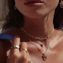 Allegra Moonstone Gold Necklace