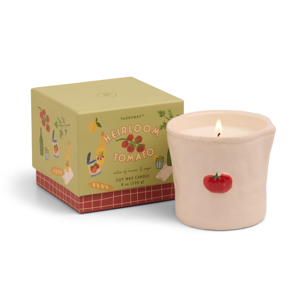 Heirloom Tomato Soy Wax Bistro Candle