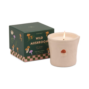 Wild Mushroom Soy Wax Bistro Candle