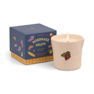 Bordeaux Grape Soy Wax Bistro Candle
