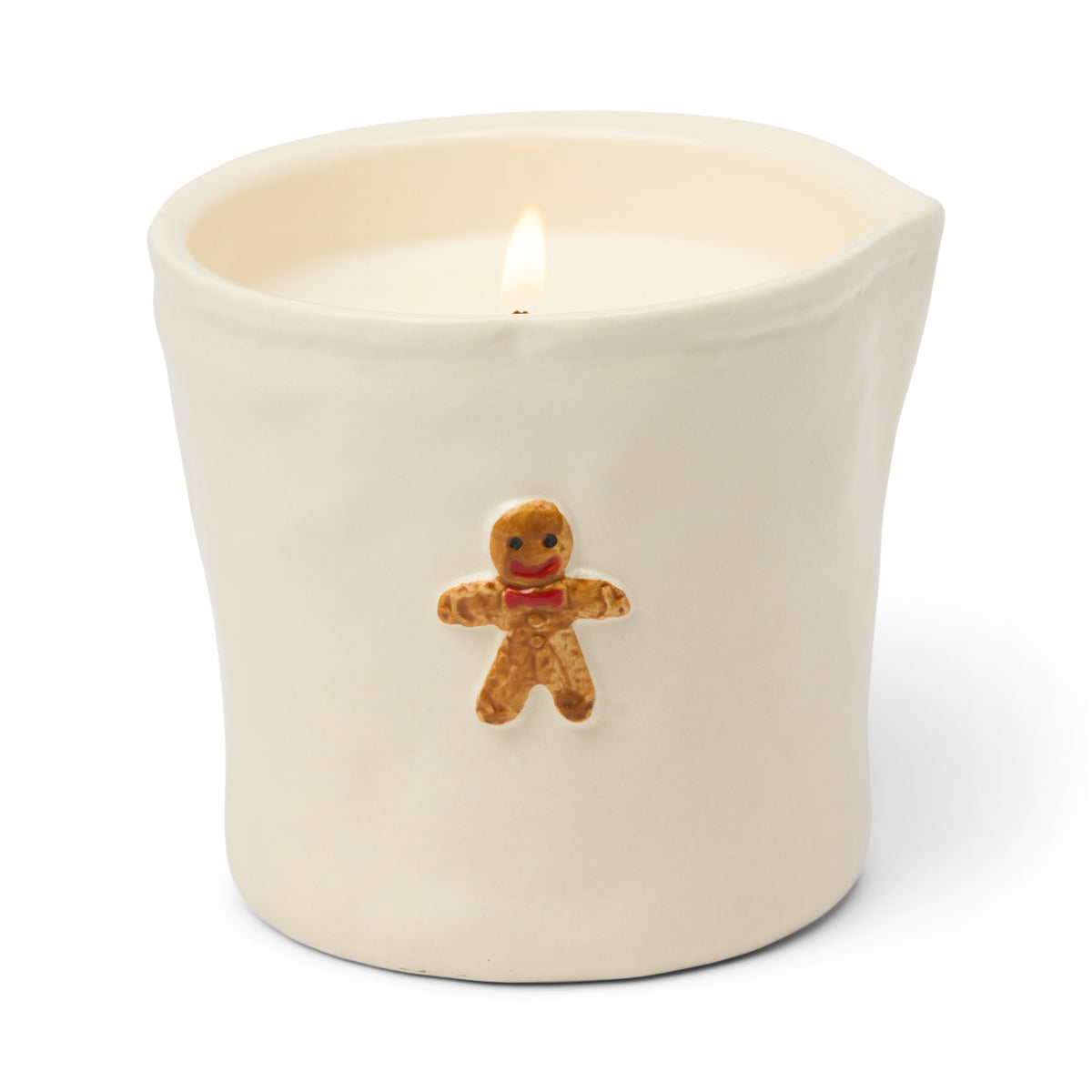 Bistro Ceramic Candle Gingerbread