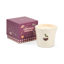 Bistro Ceramic Candle Christmas Pudding