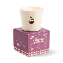 Bistro Ceramic Candle Christmas Pudding