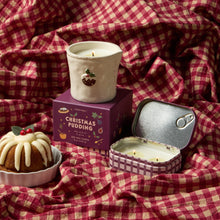 Bistro Ceramic Candle Christmas Pudding