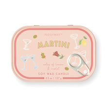 Martini Bistro Tin Candle