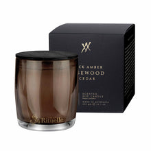 Black Amber, Rosewood & Cedar Scented Soy Candle 400gm