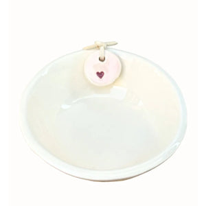 Little Bowl - Pink Heart Tag