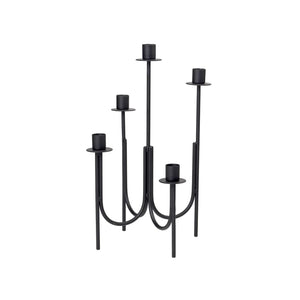 Broste Farri Candlestick Holder Black