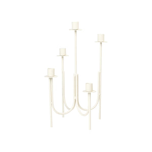 Broste Farri Candlestick Holder Warm Grey