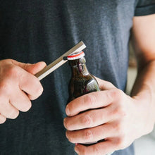 Bottle Opener + Leather Sleeve
